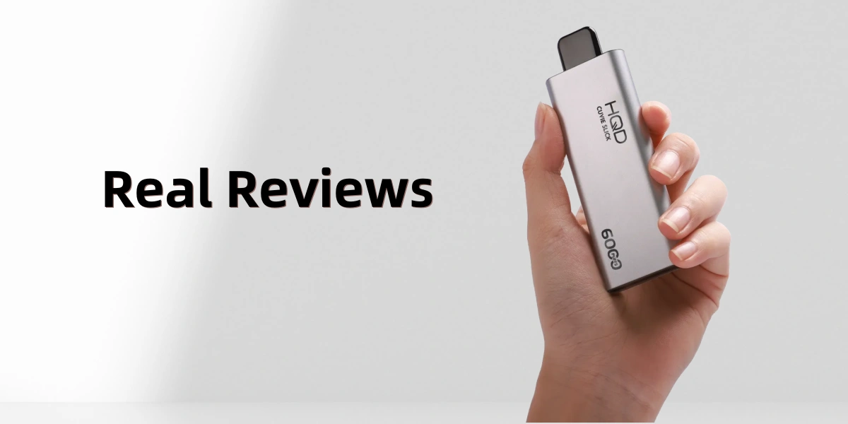 Happy Australian vapers sharing their positive reviews of HQD products