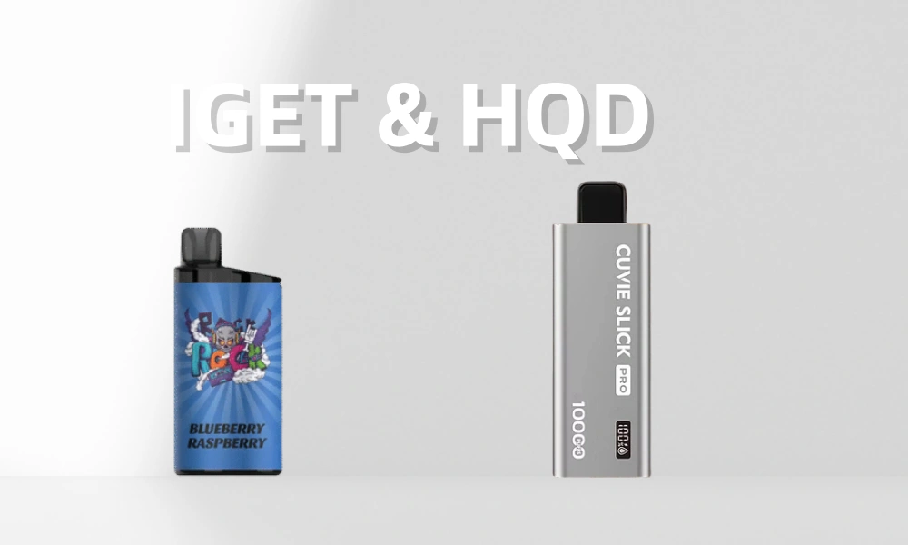 disposable iGet HQD vape reviews