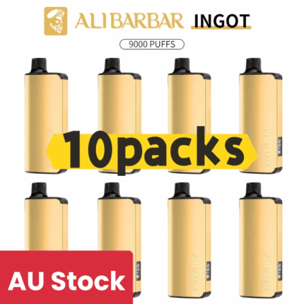 Alibarbar Ingot 9000 puffs-10 pack Multiple flavors（Ship from Sydney）