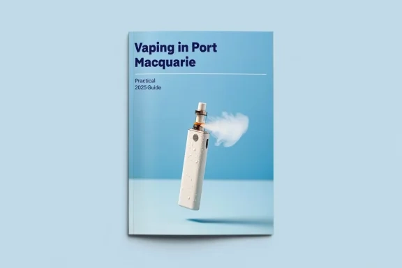 Vaping in Port Macquarie — Practical 2025 Guide