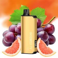 alibarbar vape nicotine content australia grape grapefruit ingot 9000