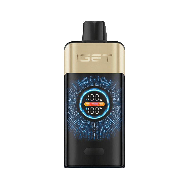 investigator comparing old 2020 disposable with 2025 iget one vape flavours device