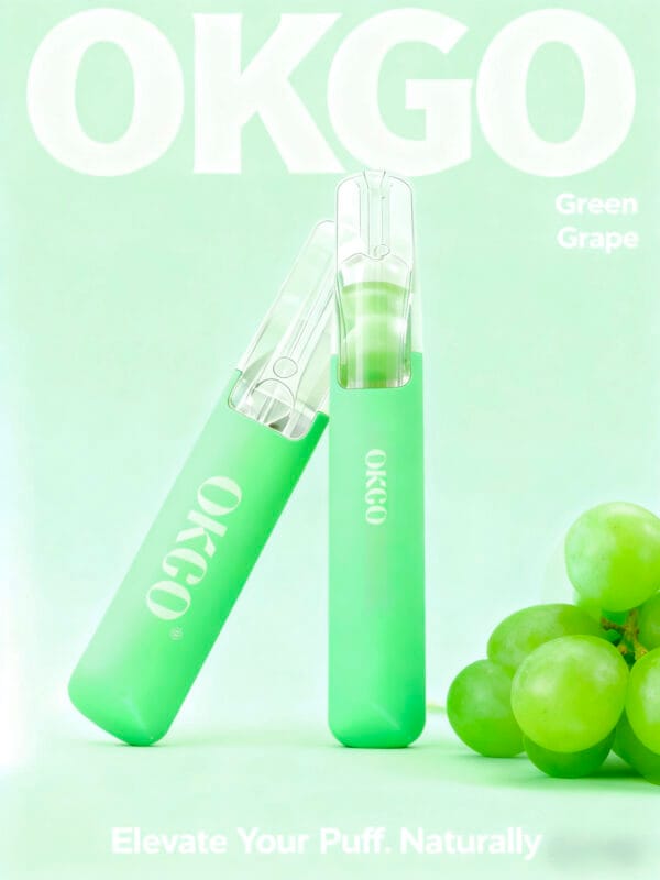OKGO 6500 Puffs Green Grape