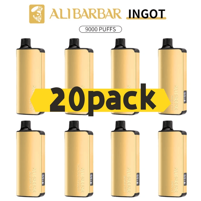 alibarbar aus ingot 9000 multi-flavour bulk pack