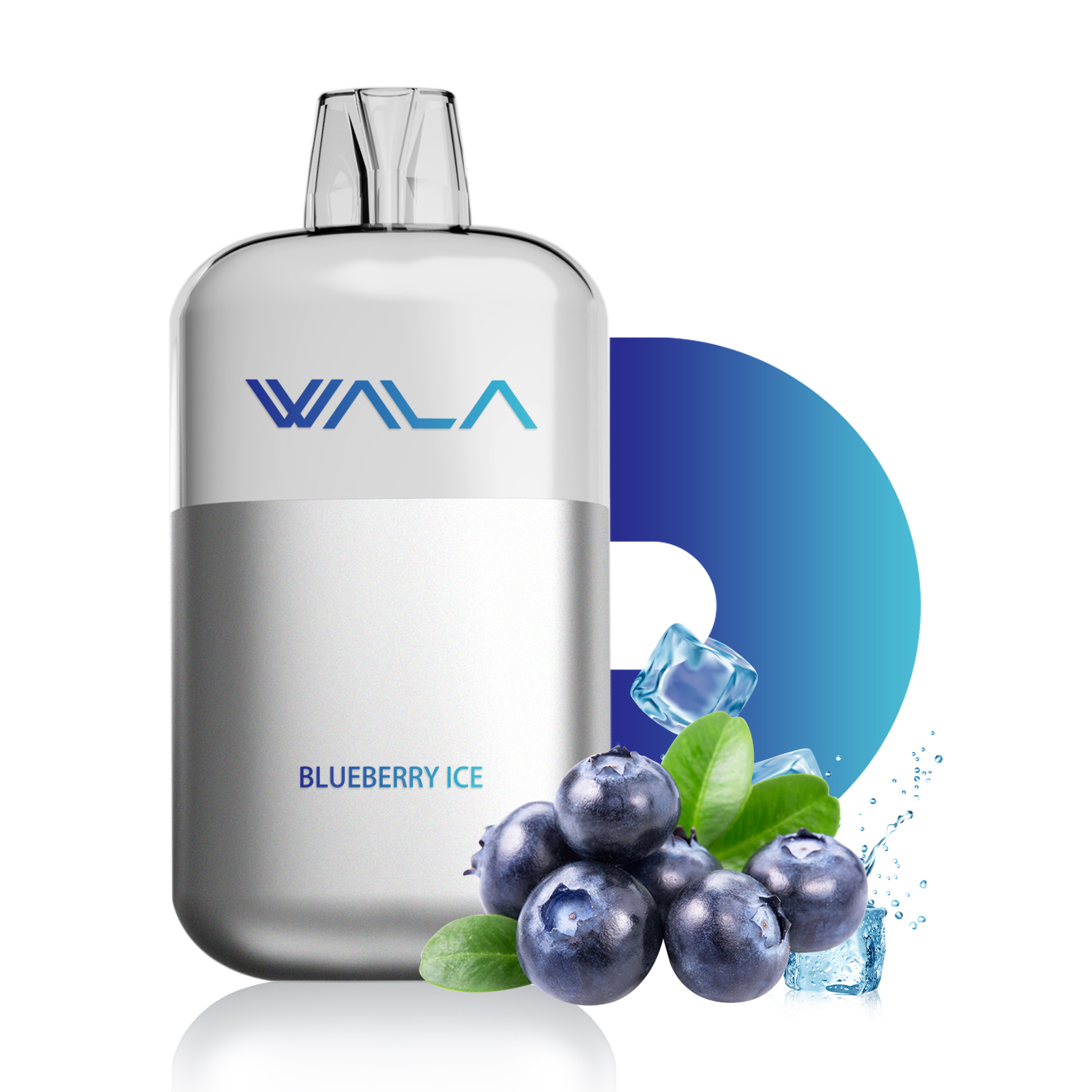 Wala POP 10000 Puffs - Blueberry Ice