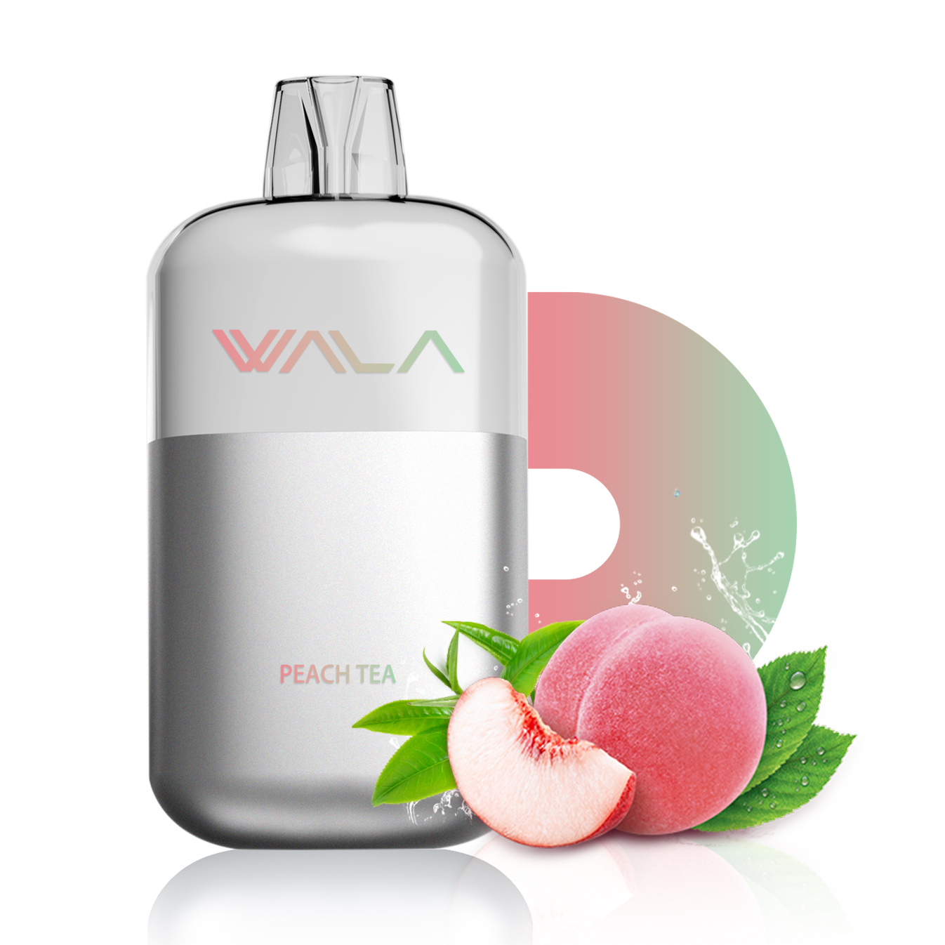 wala vape 10000 puffs peach tea flavour device