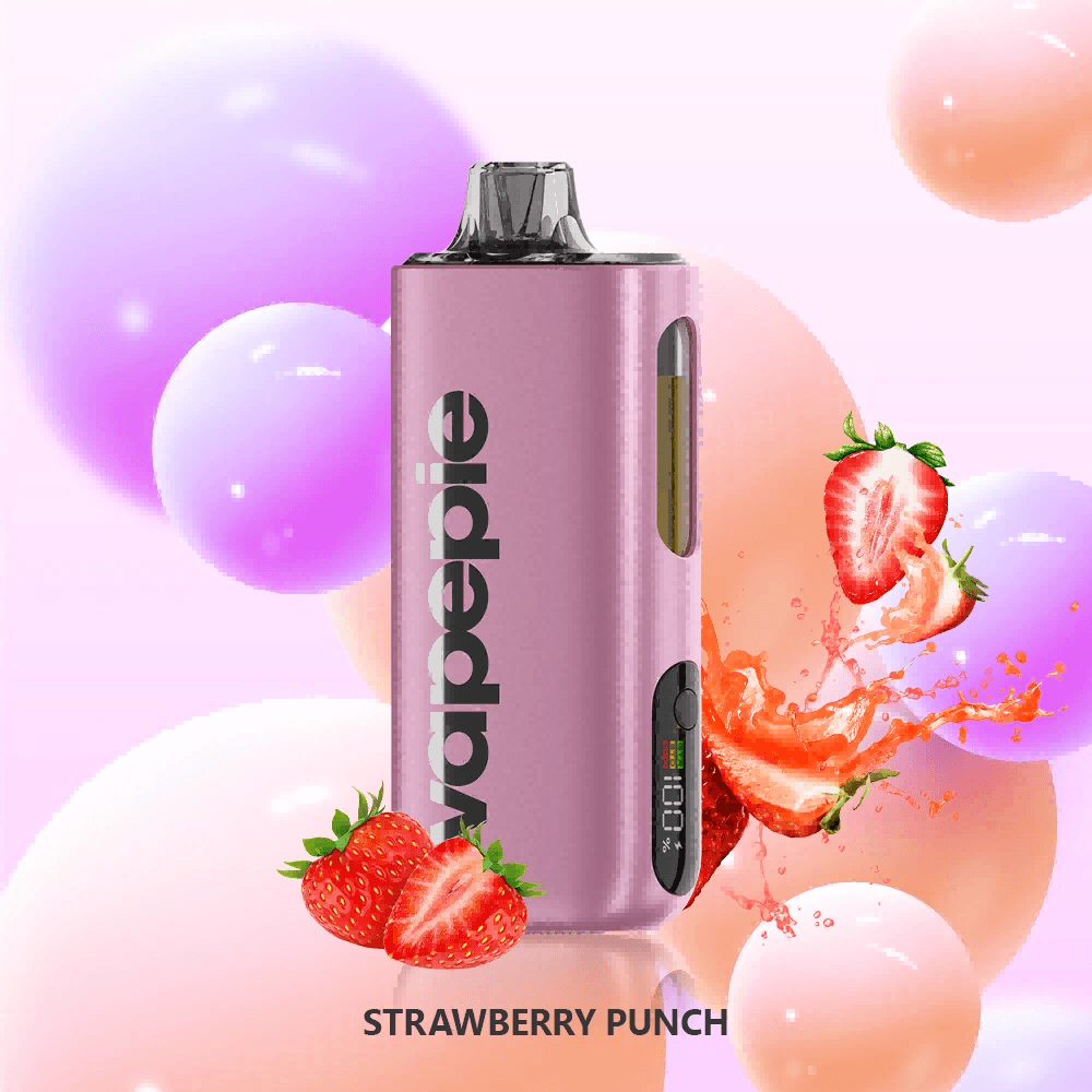 vapepie reviews strawberry punch device