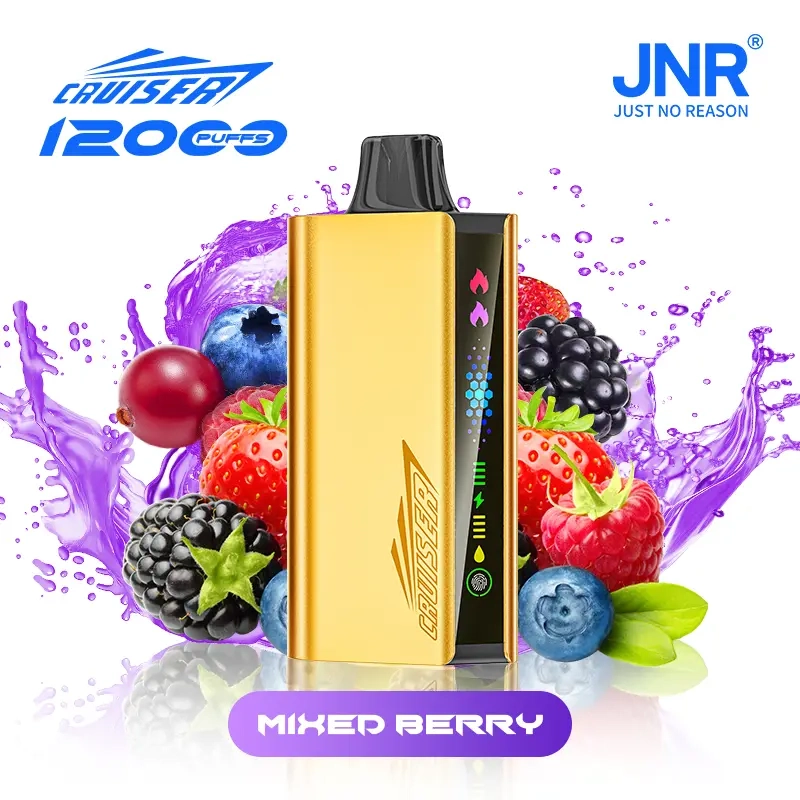 JNR Cruiser 12000 Puffs –Mixed Berry