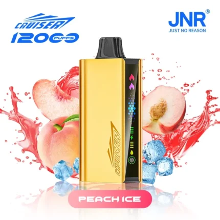 JNR Cruiser 12000 Puffs –Peach Ice