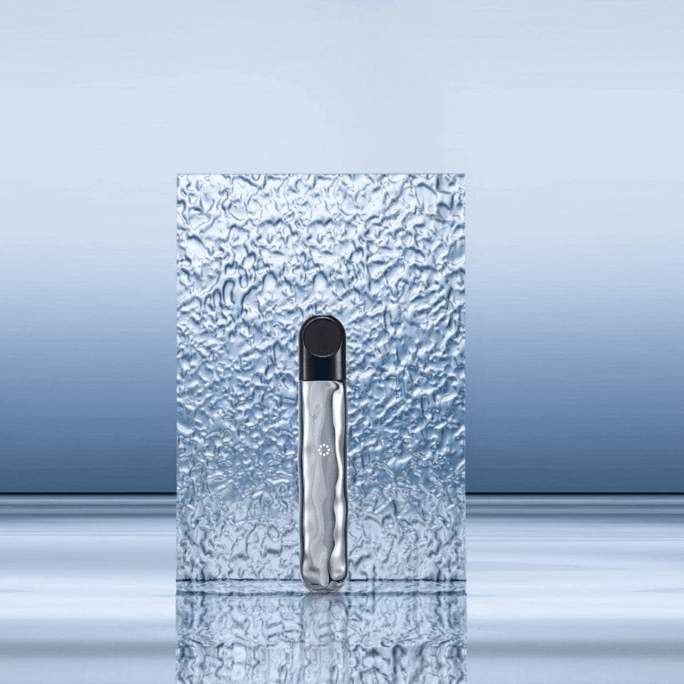 iget flavours list grouped by fruit ice drink and dessert families on a countertop