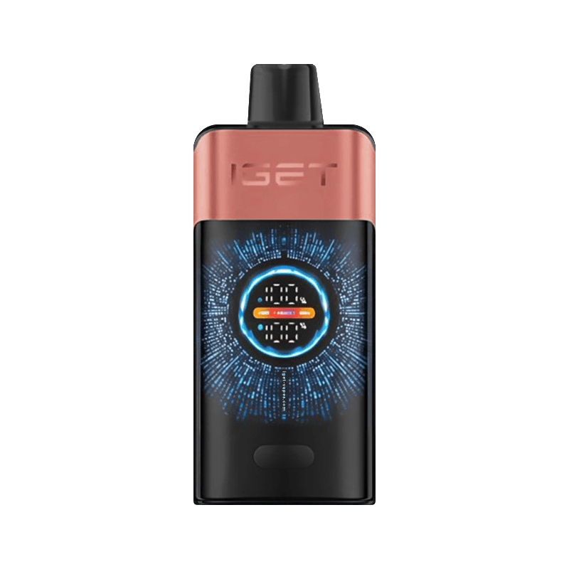 crown bars vape - IGET Bar 3500 display shelf in Melbourne vape store 2025