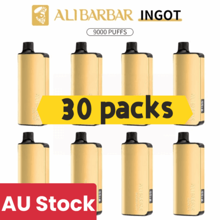 Alibarbar Ingot 9000 puffs-30 pack Multiple flavors(Ship from Sydney)